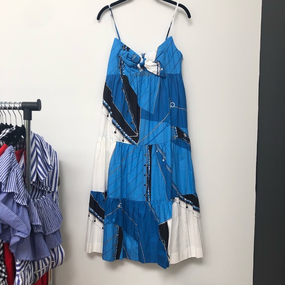 NWT JCREW Cotton Poplin Max in Ratti Regatta print - Picture 5 of 6